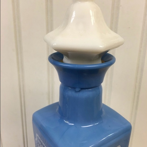 Jim Beam Collectible Milk Glass Bottle - Picture 3 of 6